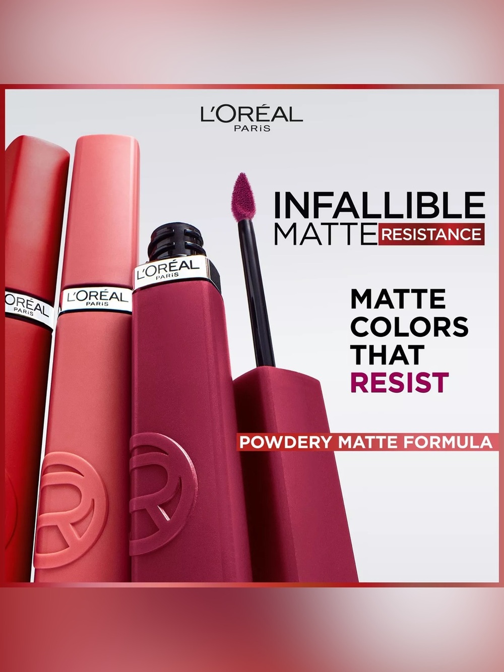 L'Oréal Infallible Matte Resistance Liquid Lipstick- Proposal, NEW - Picture 5 of 7